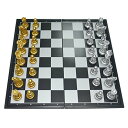 ボードゲーム 英語 アメリカ 海外ゲーム ZCQS 9.8 039 039 Square Golden/Silver Chess Set Magnetic Chess Pieces Folding Chess Board Gifts Travel Chess Set Game for Kids and Adults Educational Toysボードゲーム 英語 アメリカ 海外ゲーム