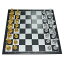 ボードゲーム 英語 アメリカ 海外ゲーム ZCQS 9.8'' Square Golden/Silver Chess Set Magnetic Chess Pieces Folding Chess Board Gifts Travel Chess Set Game for Kids and Adults Educational Toysボードゲーム 英語 アメリカ 海外ゲーム