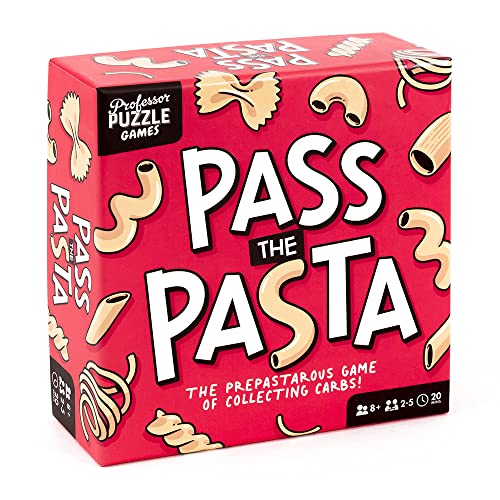 ボードゲーム 英語 アメリカ 海外ゲーム Professor PUZZLE Pass The Pasta Games - Family Board Game of Strategy and Shape Collection. - Perfect for Family Games Night.ボードゲーム 英語 アメリカ 海外ゲーム