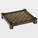 ボードゲーム 英語 アメリカ 海外ゲーム 17.25 Fortress Chessboard with 1.5 Square, Tan Brownボードゲーム 英語 アメリカ 海外ゲーム