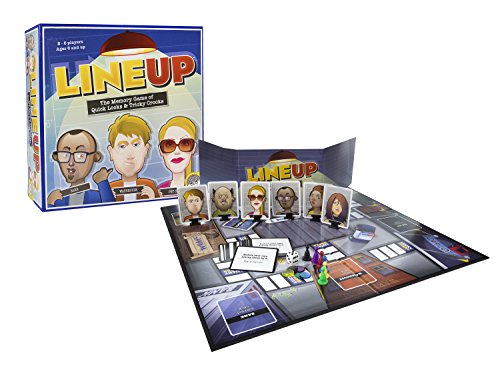 ボードゲーム 英語 アメリカ 海外ゲーム MindWare LineUp ? Stimulating Memory Board Game with a Great Playing Time and Comical Crime Mystery Suspense for Ages 8 and Upボードゲーム 英語 アメリカ 海外ゲーム