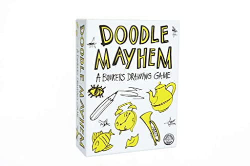 ボードゲーム 英語 アメリカ 海外ゲーム Doodle Mayhem: A Hilarous and Frantically Fast Drawing Game - Party Game - Family Games for Adults, Teens, Kidsボードゲーム 英語 アメリカ 海外ゲーム