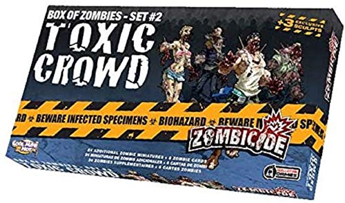 ボードゲーム 英語 アメリカ 海外ゲーム CMON Zombicide: Box of Zombies ? Set #2: Toxic Crowd - Expa...