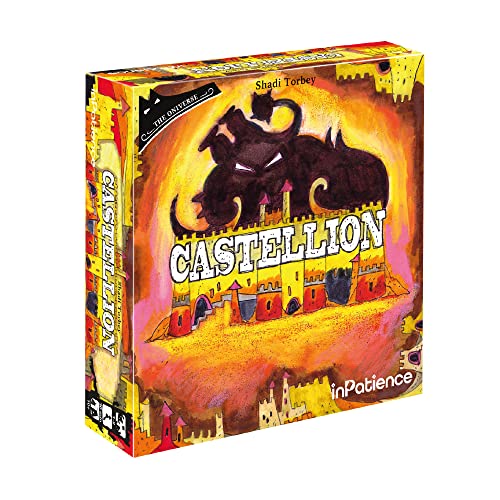 ボードゲーム 英語 アメリカ 海外ゲーム inPatience Castellion Board Game | Tile-Placement Strategy Game from The Oniverse | Fun Family Game | Ages 10+ | 1-2 Players | Average Playtime 30 Minutes | Made by inPatiencボードゲーム 英語 アメリカ 海外ゲーム