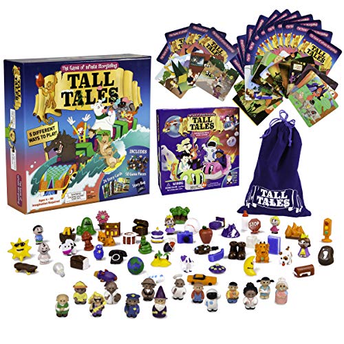 ボードゲーム 英語 アメリカ 海外ゲーム SCS Direct, Tall Tales Board Game Expansion Combo Pack (93 Piece Set) - Educational Story Telling Game w Story Cards Game Pieces for 5 Ways to Play for Kids Adultsボードゲーム 英語 アメリカ 海外ゲーム