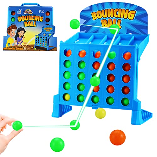 ボードゲーム 英語 アメリカ 海外ゲーム year old Linking 4 Shots Game, Bounce Off Party Game Jumping Ball Tabletop Game for Kids, 4 in a Row Parent-Child Interaction Board Game Educational Toy for Family Travel Outボードゲーム 英語 アメリカ 海外ゲーム