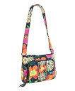 楽天angelicaヴェラブラッドリー ベラブラッドリー アメリカ フロリダ州マイアミ 日本未発売 14543-138 Vera Bradley Little Hipster with Solid Interiors （Jazzy Blooms with Orange Interヴェラブラッドリー ベラブラッドリー アメリカ フロリダ州マイアミ 日本未発売 14543-138