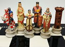 ボードゲーム 英語 アメリカ 海外ゲーム Medieval Times Crusades Chess Men Set Arabians vs Christian...
