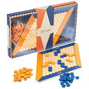 ボードゲーム 英語 アメリカ 海外ゲーム Hexus Board Game - Traditional 2 Player Strategy Board Game with Wooden 11 x 11 Hex Grid and Hexagon Tiles (Blue/Orange) - Unique Brain Teasers and Puzzle Games for Familieボードゲーム 英語 アメリカ 海外ゲーム