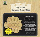 ボードゲーム 英語 アメリカ 海外ゲーム Role 4 Initiative Dry Erase Hexagon Dungeon Tiles, Earthtone - Pack of 33 Six Inch Tilesボードゲーム 英語 アメリカ 海外ゲーム