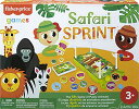ボードゲーム 英語 アメリカ 海外ゲーム Mattel Games Safari Sprint Fisher-Price Kids Pre-School Gam...