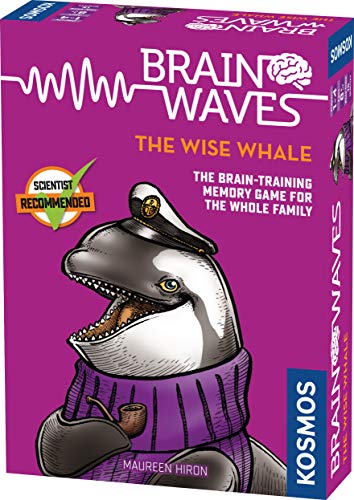 ボードゲーム 英語 アメリカ 海外ゲーム Brainwaves: The Wise Whale - A Kosmos Game from Thames & Kosmos | Fun, Scientist Approved, Family-Friendly Games to Sharpen Your Mind & Train Your Brain, for Ages 8+ボードゲーム 英語 アメリカ 海外ゲーム