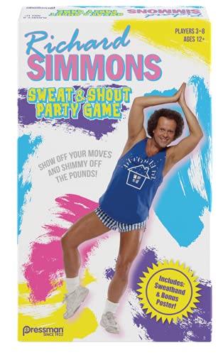 ボードゲーム 英語 アメリカ 海外ゲーム Pressman Richard Simmons: Sweat & Shout Party Game - The Show Off Your Moves & Shimmy Off The Pounds Gameボードゲーム 英語 アメリカ 海外ゲーム