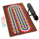 ボードゲーム 英語 アメリカ 海外ゲーム Tabletop Cribbage - Giant Spill-Resistant Neoprene Track Ga...