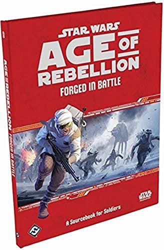 ܡɥ Ѹ ꥫ  Star Wars Age of Rebellion Forged in Battle EXPANSION | Roleplaying Game | Strategy Game For Adults and Kids | Ages 10+ | 2-8 Players | Average Playtime 1 Hour | Made by Fantܡɥ Ѹ ꥫ 