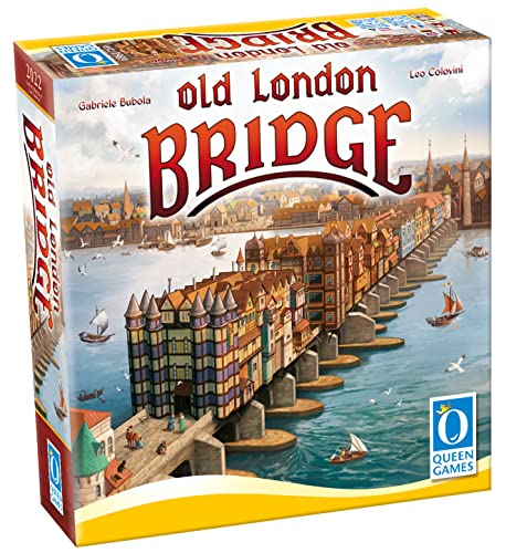 ボードゲーム 英語 アメリカ 海外ゲーム Old London Bridge Queen Games Board Gameボードゲーム 英語 アメリカ 海外ゲーム