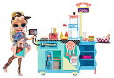 GI[GTvCY l` h[ L.O.L. Surprise! OMG to-Go Diner Playset with 45+ Surprises- Miss Sundae Exclusive Fashion Doll with Color Change Features Including Accessories, Holiday Toy , Great Gift for Kids GI[GTvCY l` h[