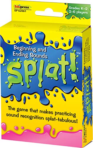 ボードゲーム 英語 アメリカ 海外ゲーム Beginning and Ending Sounds Splat Game Grades K-2 (EP62061)ボードゲーム 英語 アメリカ 海外ゲーム
