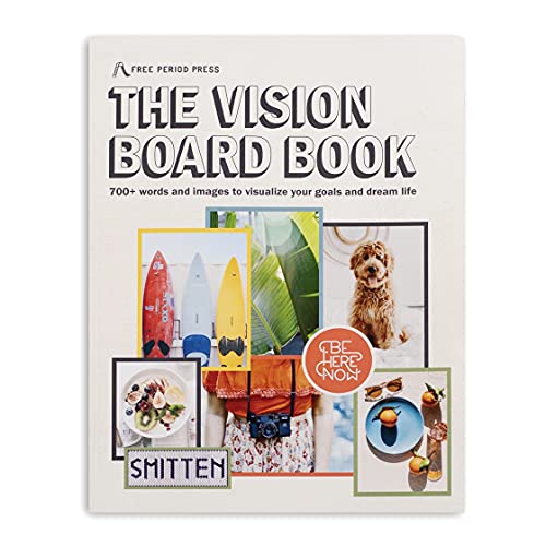 ボードゲーム 英語 アメリカ 海外ゲーム Free Period Press Vision Board Book, 700+ Words & Images in All Categories, for Visualizing Your Life Goals & Dreams, Playful, Stylish and Diverse Pictures for Collage Makingボードゲーム 英語 アメリカ 海外ゲーム