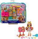 エンチャンティマルズ 人形 ドール Enchantimals Doll and Accessories, Sunny Savanna Storytelling Playset, Lion Doll with Animal Figures, Adventure Toy ,For Kidsエンチャンティマルズ 人形 ドール