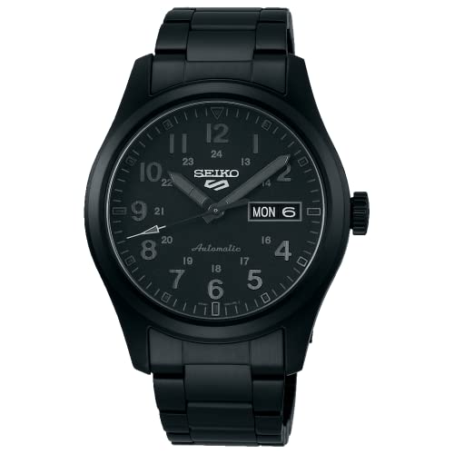 楽天angelica腕時計 セイコー メンズ Seiko 5 Sports 'Stealth' Stainless Steel Bracelet SRPJ09K1腕時計 セイコー メンズ