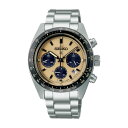 腕時計 セイコー メンズ Seiko Prospex Speedtimer Solar Chronograph Sports Beige Dial Watch SSC817P1腕時計 セイコー メンズ