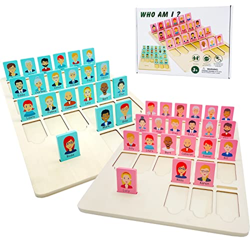 ボードゲーム 英語 アメリカ 海外ゲーム Guess Game Who Am I Games for Kids 3 4 5 6 7 8 Years Old Boys Girls Kids Operation Game for Family Night Memory Family Classic Board Gamesボードゲーム 英語 アメリカ 海外ゲーム