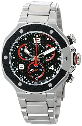 腕時計 ティソ メンズ Tissot Mens T-Race MotoGP Chronograph 2022 Limited Edition 316L Stainless Steel case Quartz Watch, Grey, Stainless Steel, 13.95 (T1414171105700)腕時計 ティソ メンズ