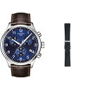 rv eB\ Y Tissot Mens Chrono XL Stainless Steel Casual Watch Brown T1166171604700 Nylon Grey/Flek Watch Strap, 22 (Model: T852046779)rv eB\ Y