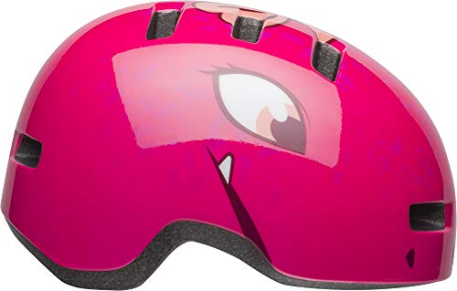 ヘルメット 自転車 サイクリング 輸入 クロスバイク BELL Lil Ripper Youth Bike Helmet - Eyes Gloss Berry (2019), Universal Toddler (45-52 cm)ヘルメット 自転車 サイクリング 輸入 クロスバイク