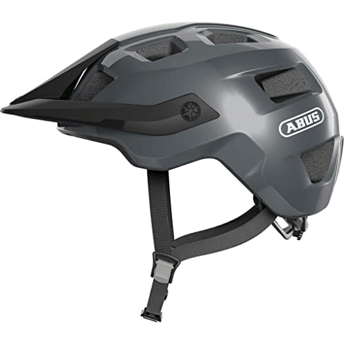 ヘルメット 自転車 サイクリング 輸入 クロスバイク ABUS MoTrip Adult Mountain Bike Helmet, Concrete Grey, Size M (54-58 cm)ヘルメット 自転車 サイクリング 輸入 クロスバイク