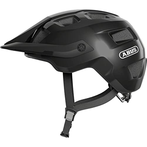 ヘルメット 自転車 サイクリング 輸入 クロスバイク ABUS MoTrip Adult Mountain Bike Helmet, Shiny Black, Size S (51-55 cm)ヘルメット 自転車 サイクリング 輸入 クロスバイク