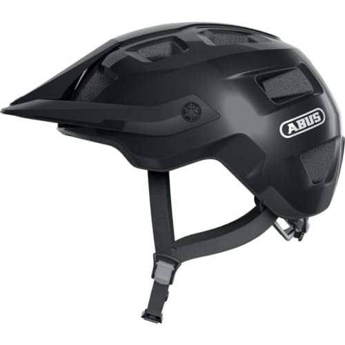 ヘルメット 自転車 サイクリング 輸入 クロスバイク ABUS MoTrip Adult Mountain Bike Helmet, Shiny Black, Size M (54-58 cm)ヘルメット 自転車 サイクリング 輸入 クロスバイク