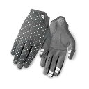 O[u ] TCNO A NXoCN Giro La DND Womens Mountain Cycling Gloves - Dark Shadow/White Dots (2021), MediumO[u ] TCNO A NXoCN