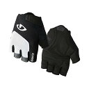 O[u ] TCNO A NXoCN Giro Bravo Gel Men's Road Cycling Gloves - White/Black (2020), LargeO[u ] TCNO A NXoCN