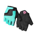 O[u ] TCNO A NXoCN Giro Bravo Jr Road Cycling Gloves - Youth Screaming Teal/Neon Pink (2022) Youth X-SmallO[u ] TCNO A NXoCN