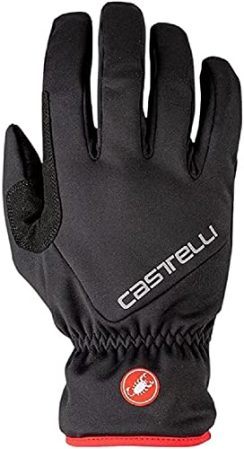 グローブ 自転車 サイクリング 輸入 クロスバイク CASTELLI ENTRATA THERMAL GLOVE FW23 BLACK-010 XL..