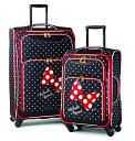 スーツケース キャリーバッグ ビジネスバッグ ビジネスリュック バッグ American Tourister Disney Softside Luggage with Spinner Wheels, Minnie Mouse Red Bow, 2-Piece Set (21/28)スーツケース キャリーバッグ ビジネスバッグ ビジネスリュック バッグ