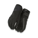 O[u ] TCNO A NXoCN Giro Proof Adult Unisex Winter Cycling Gloves - Black (2020), LargeO[u ] TCNO A NXoCN
