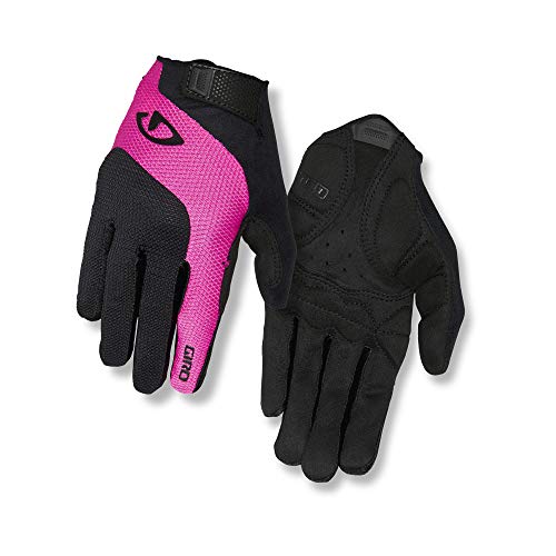  ž  ͢ Х Giro Tessa Gel LF Womens Road Cycling Gloves - Black/Pink (2023), Large ž  ͢ Х