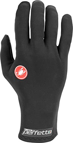 グローブ 自転車 サイクリング 輸入 クロスバイク Castelli Men 039 s Perfetto ROS Glove for Road and Gravel Biking I Cycling - Black - X-Smallグローブ 自転車 サイクリング 輸入 クロスバイク