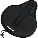 サドル 自転車 サイクリング 輸入 クロスバイク Comfortable Exercise Bike Seat Cover - DAWAY C6 Large Wide Foam Gel Padded Bicycle Saddle Cushion for Women Men Everyone, Fits for Peloton, Stationary, Cruiseサドル 自転車 サイクリング 輸入 クロスバイク