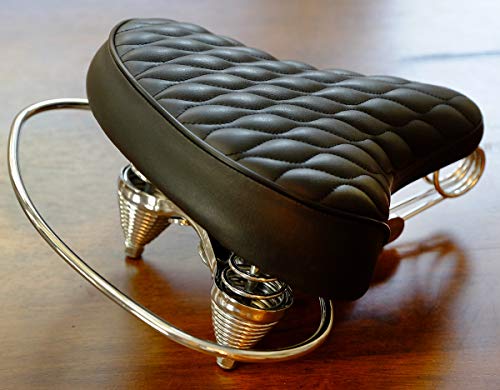 サドル 自転車 サイクリング 輸入 クロスバイク VELO SD Saddle - Black, Classic Style Seat with Chr..
