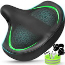 サドル 自転車 サイクリング 輸入 クロスバイク Twomaples Bicycle Seat, Bike Seat for Women Men Extra Comfort Wide, Oversized Comfortable Seats Saddle for Peloton Bikes, Fit for Exercise Bikes, Electric Bikesサドル 自転車 サイクリング 輸入 クロスバイク