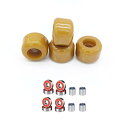ウィール タイヤ スケボー スケートボード 海外モデル Rayauto Skateboard Short Board Parts Retro Brown Cho...