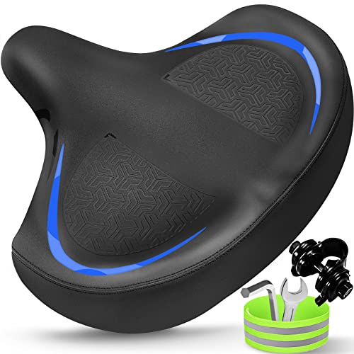 サドル 自転車 サイクリング 輸入 クロスバイク Twomaples Bicycle Seat, Bike Seat for Women Men Extra Comfort Wide, Oversized Comfortable Seats Saddle for Peloton Bikes, Fit for Exercise Bikes, Electric Bikesサドル 自転車 サイクリング 輸入 クロスバイク