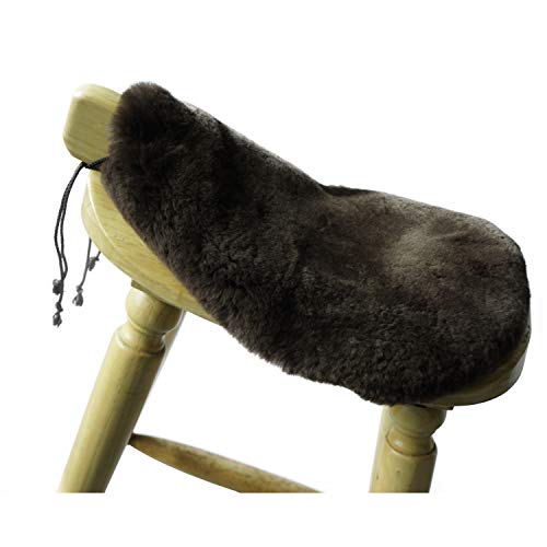 サドル 自転車 サイクリング 輸入 クロスバイク Golden Mall Western Merino Sheepskin Saddle Seat Saver Wool Saddle Cover Fleece Horse Pad(Brown, Without Cover?サドル 自転車 サイクリング 輸入 クロスバイク