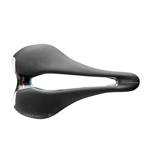 ɥ ž  ͢ Х Selle Italia SLR Boost Gravel Ti316 Superflow, S, Road, MTB, and Gravel Bike Saddle - for Men and Women, 248 x 130mm, 204g, Black/Hi-Vizɥ ž  ͢ Х