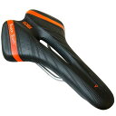 サドル 自転車 サイクリング 輸入 クロスバイク GORIX Bike Saddle Seat Comfortable Cushion with Rail Mountain Road Bicycle for Men and Women (A6-1)(Black×Orange)サドル 自転車 サイクリング 輸入 クロスバイク