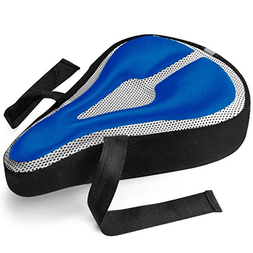 サドル 自転車 サイクリング 輸入 クロスバイク Roam Bike Seat Cushion Cover - Padded, Comfort Gel Bicycle Pad for Mountain, Road, Cruiser, Exercise, Spin, or Stationary Bikes - Saddle Bike Seat Cover for Aduサドル 自転車 サイクリング 輸入 クロスバイク